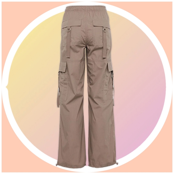 NWT Lightweight XL Cargo Pants with 6 Pockets & Buckle Strap Closures - Picture 11 of 13